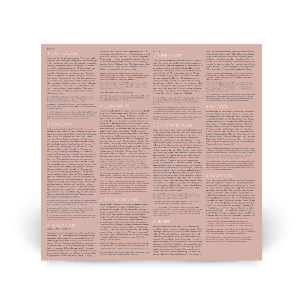 Niall Horan - Flicker - Blue-Eyed Swirl Vinyl