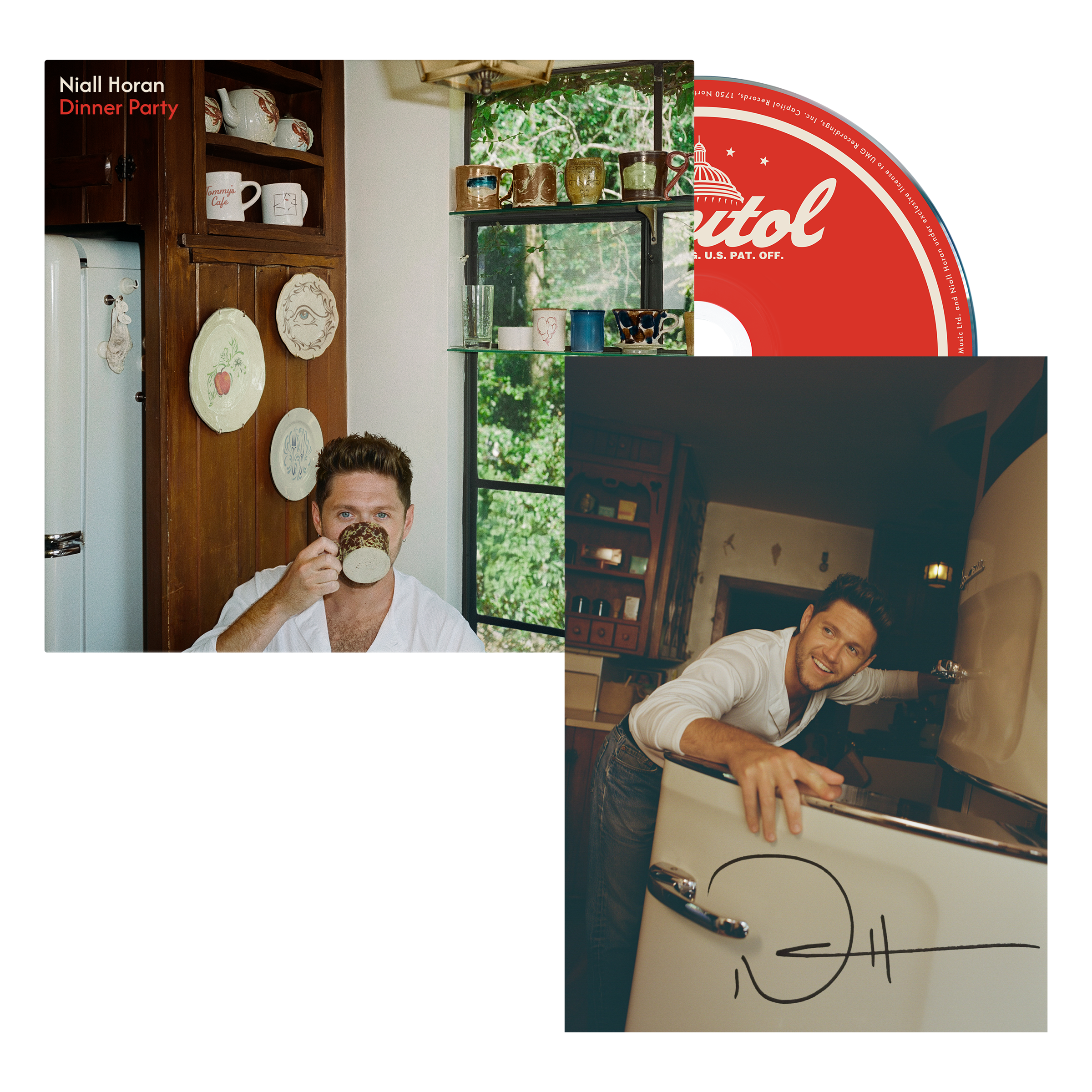 Dinner Party - CD + Signed Art Card
