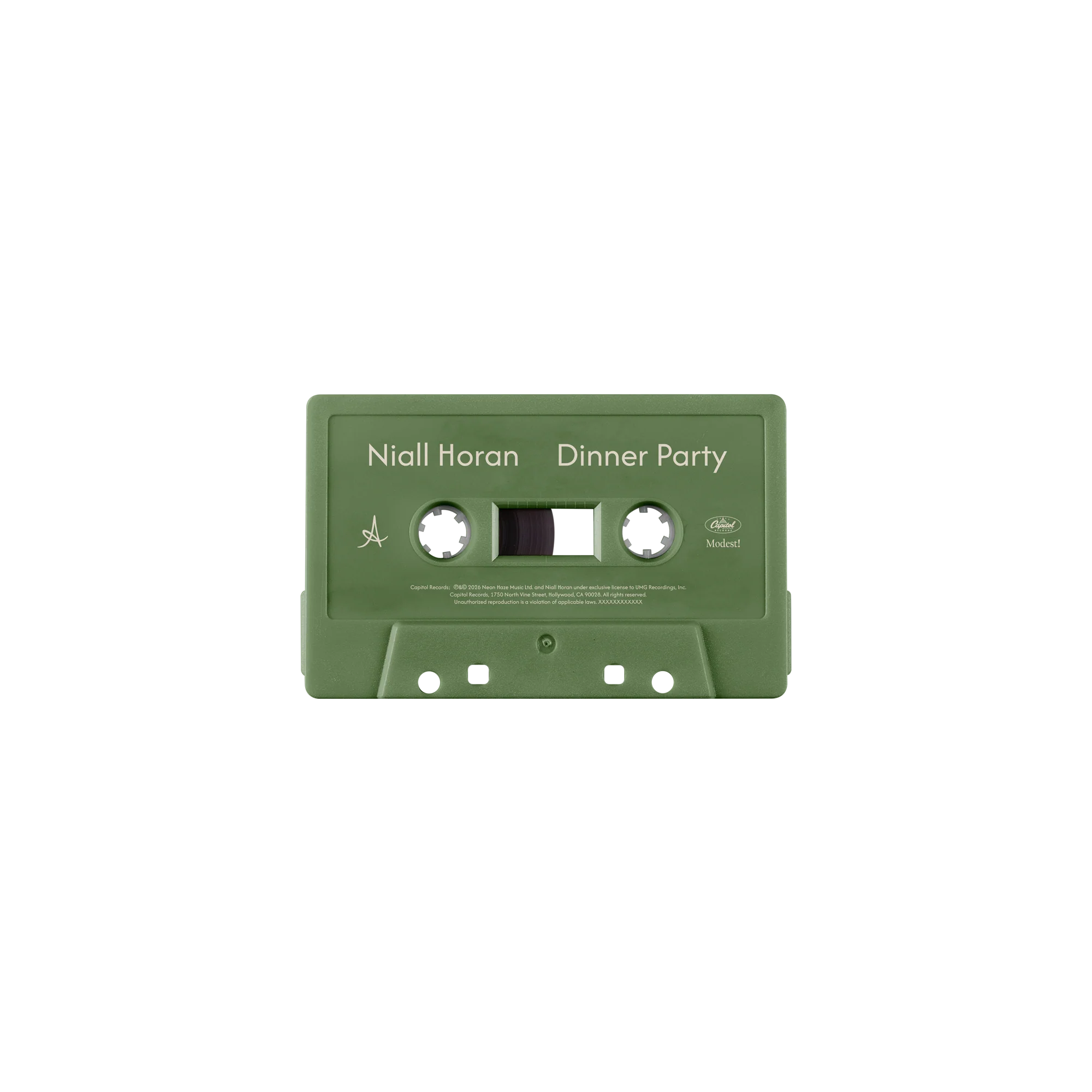 Niall Horan - Dinner Party - Sage Cassette