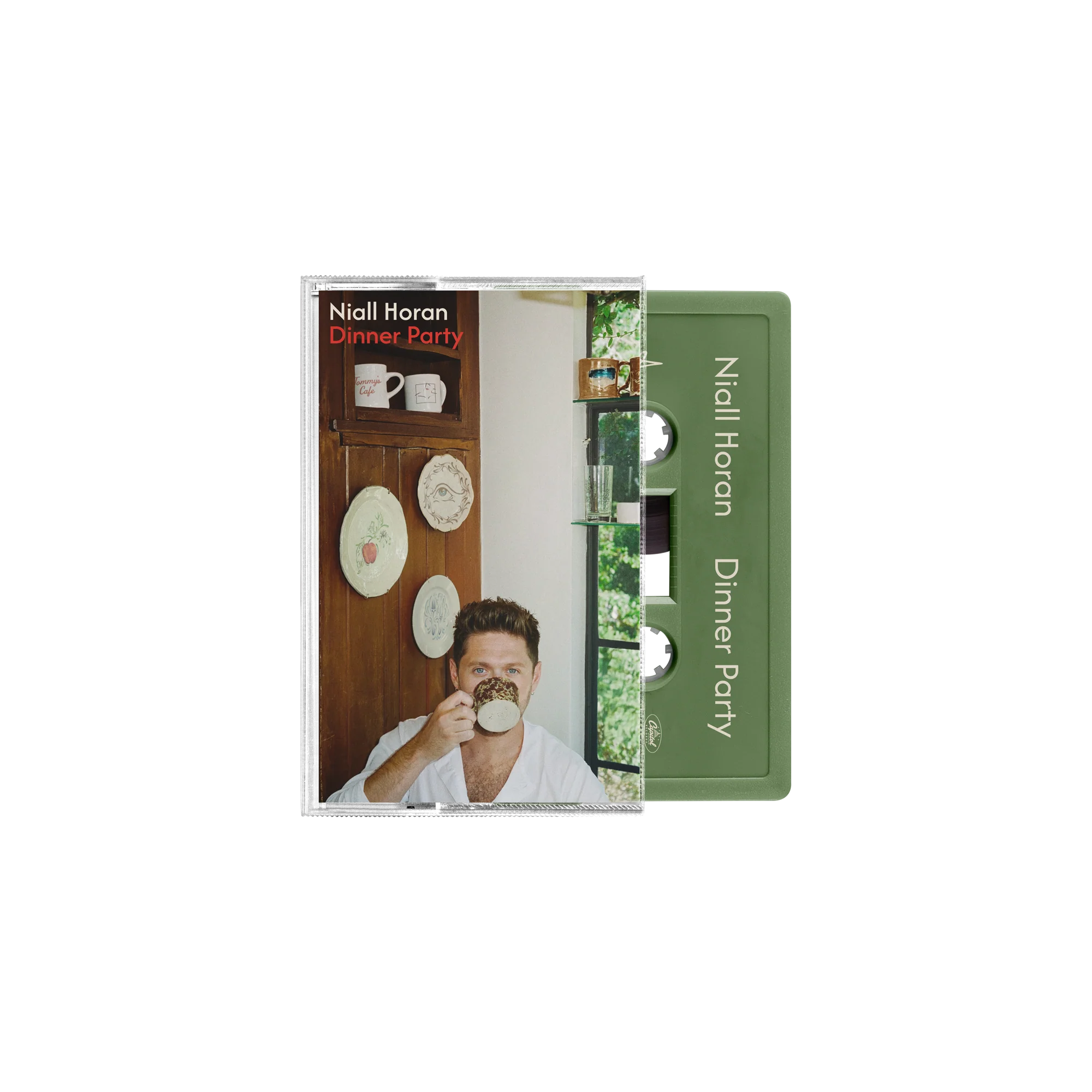 Dinner Party - Sage Cassette + Signed Art Card