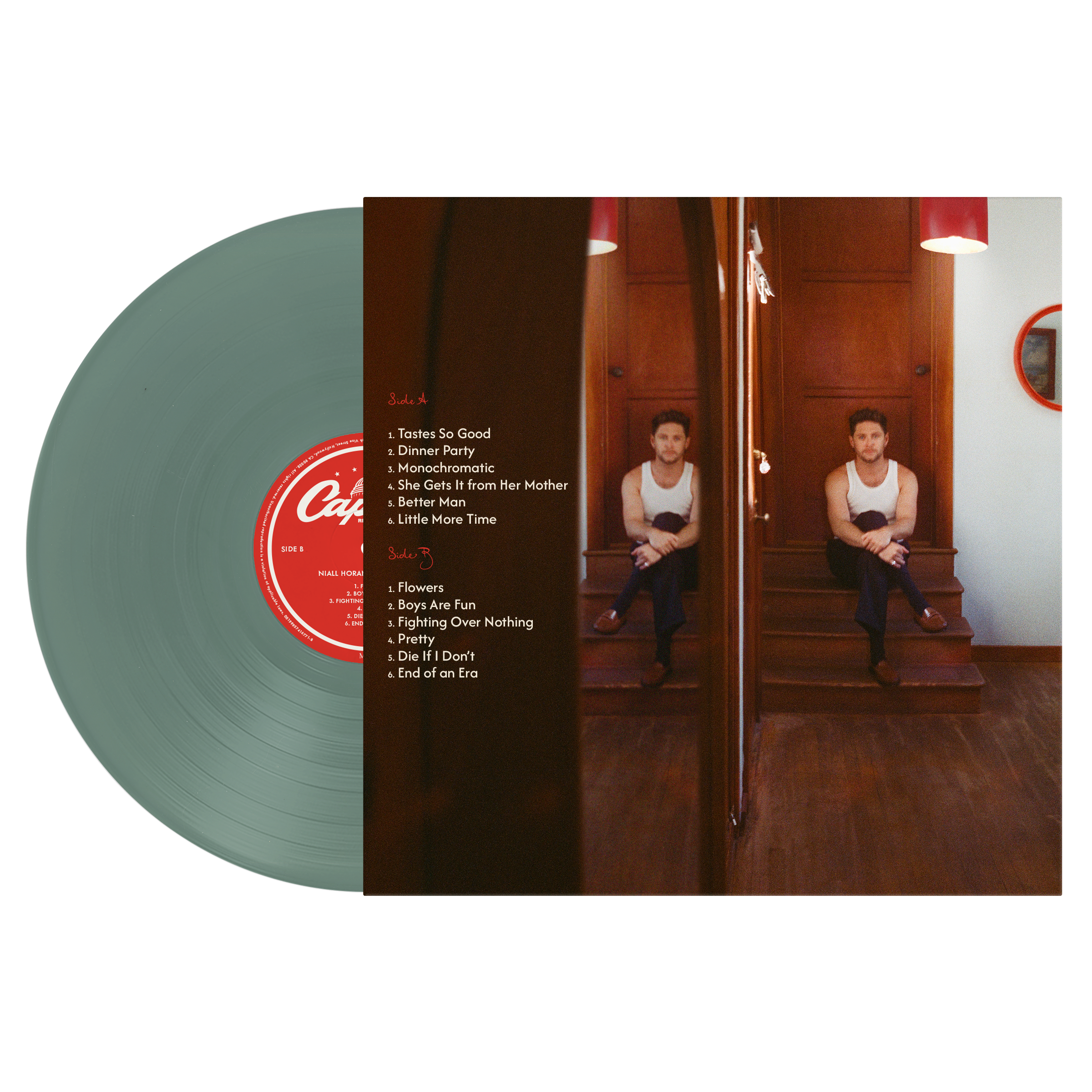 Dinner Party - Olive Vinyl + Signed Art Card