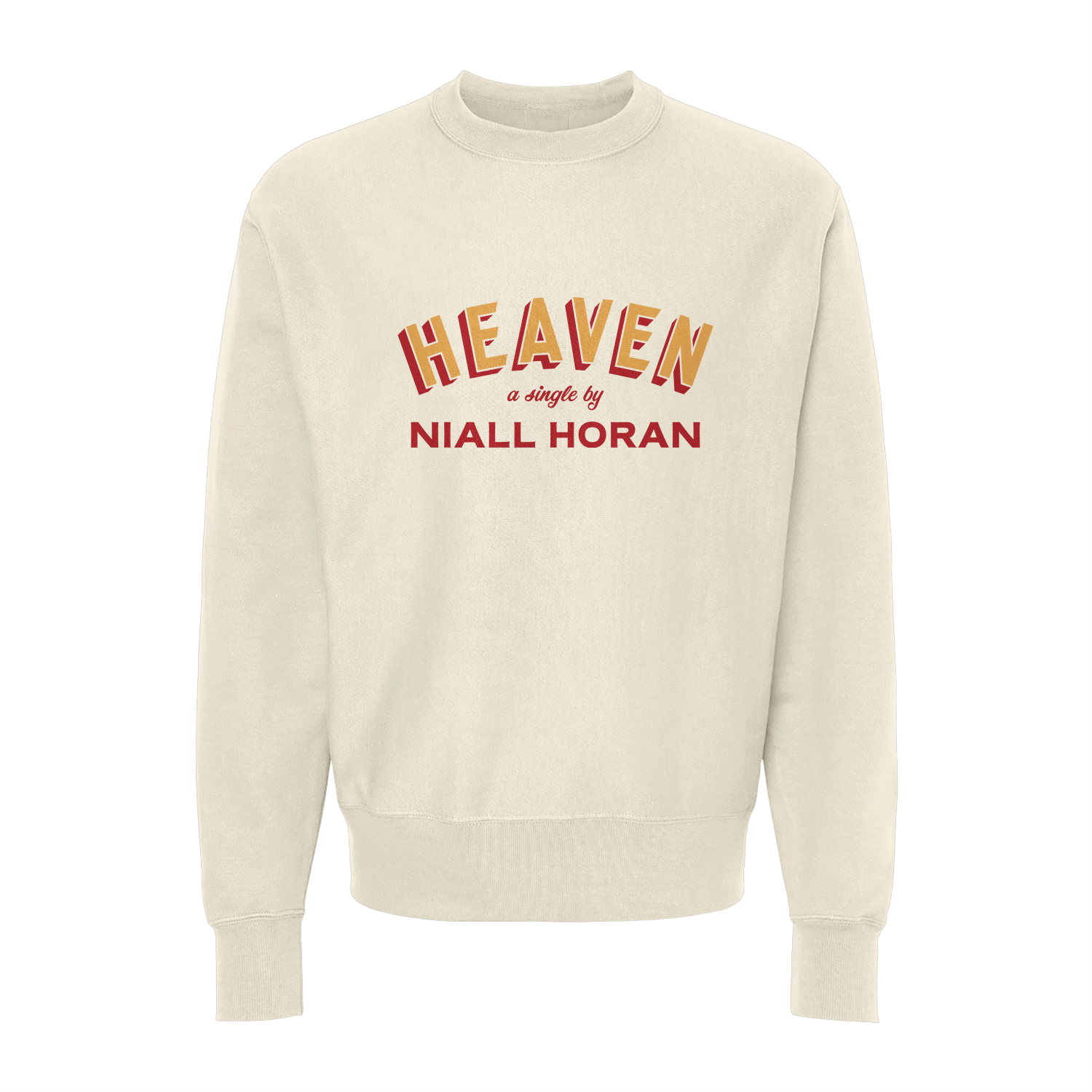 Niall Horan Heaven Crewneck Sweatshirt – Cream